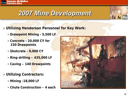 Climax Molybdenum Update Climax Molybdenum Update