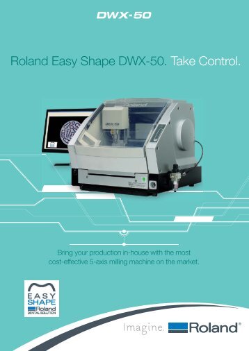 Download DWX-50 Brochure - Roland DG