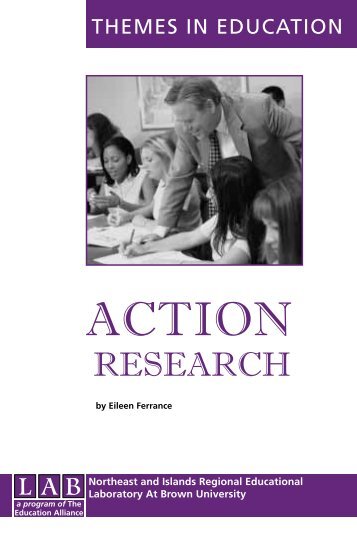 Action Research - The Education Alliance at Brown University