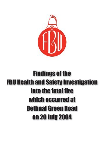 FBU Bethnal Green - Fire Brigades Union