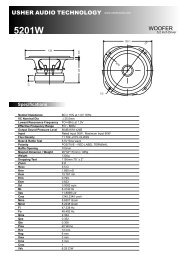 5201W - Usher Audio