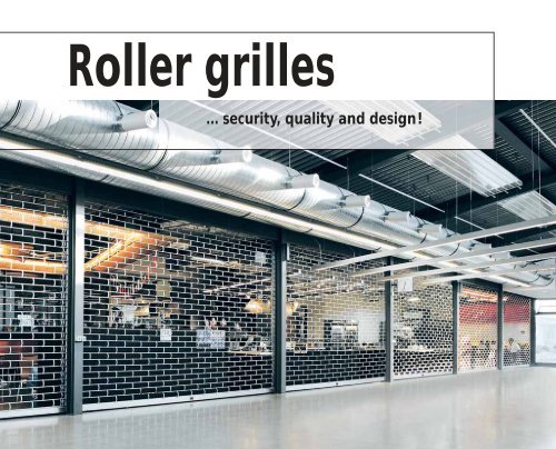 Roller door sectionsÃ¢ÂÂ¦ ... functional and stylish - B+N TorTechnik