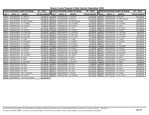 Properties Identified for Foreclosure - Bid4Assets.com