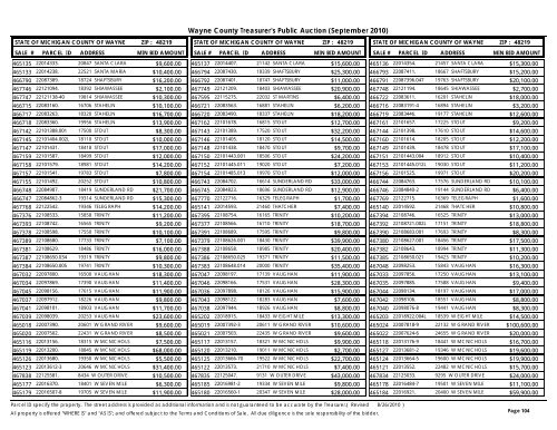 Properties Identified for Foreclosure - Bid4Assets.com