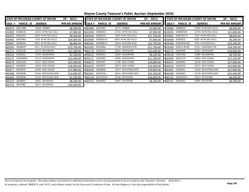 Properties Identified for Foreclosure - Bid4Assets.com