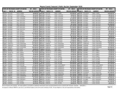 Properties Identified for Foreclosure - Bid4Assets.com