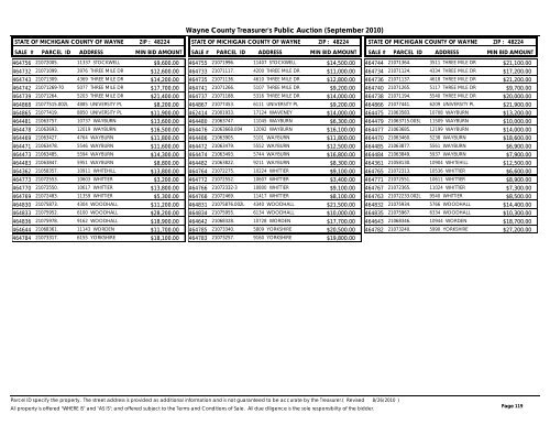 Properties Identified for Foreclosure - Bid4Assets.com