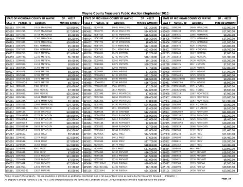 Properties Identified for Foreclosure - Bid4Assets.com