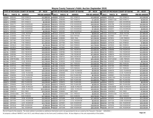 Properties Identified for Foreclosure - Bid4Assets.com