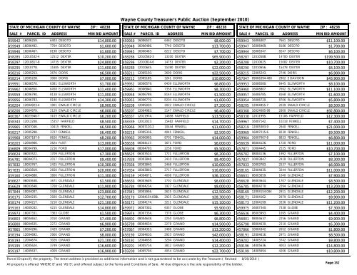 Properties Identified for Foreclosure - Bid4Assets.com