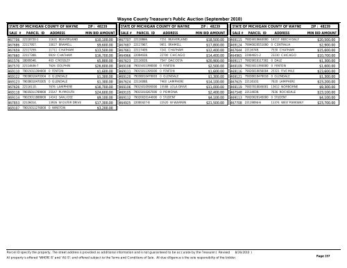 Properties Identified for Foreclosure - Bid4Assets.com