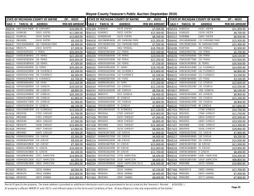 Properties Identified for Foreclosure - Bid4Assets.com