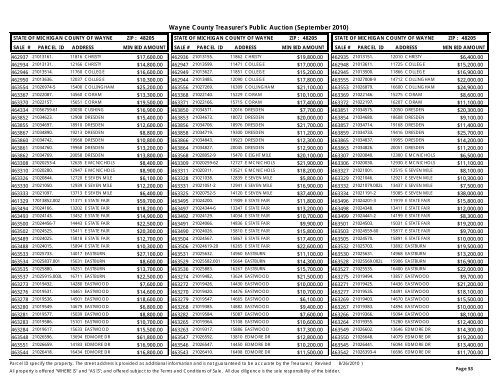 Properties Identified for Foreclosure - Bid4Assets.com