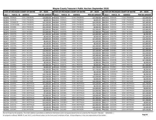 Properties Identified for Foreclosure - Bid4Assets.com