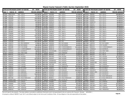 Properties Identified for Foreclosure - Bid4Assets.com