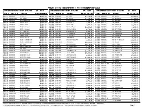 Properties Identified for Foreclosure - Bid4Assets.com