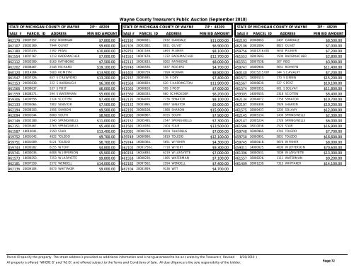 Properties Identified for Foreclosure - Bid4Assets.com