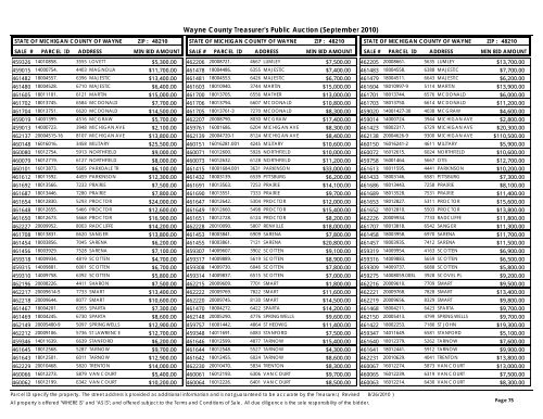 Properties Identified for Foreclosure - Bid4Assets.com