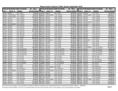 Properties Identified for Foreclosure - Bid4Assets.com