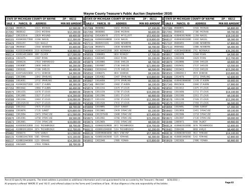 Properties Identified for Foreclosure - Bid4Assets.com