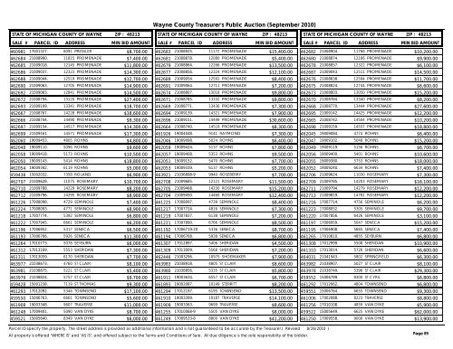 Properties Identified for Foreclosure - Bid4Assets.com