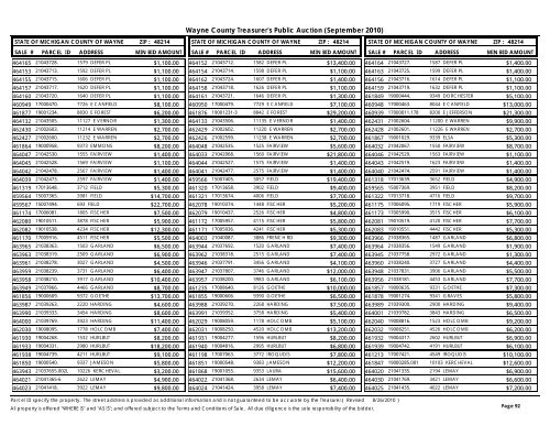 Properties Identified for Foreclosure - Bid4Assets.com