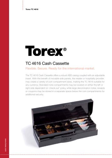 TC 4616 Cash Cassette - Torex