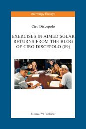 exercises in aimed solar returns from the blog of ... - cirodiscepolo.it