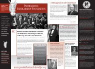 March 2010 Newsletter - PanHellenic Scholarship Foundation