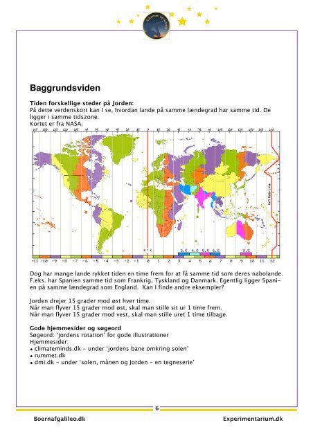 Baggrundsviden - Experimentarium