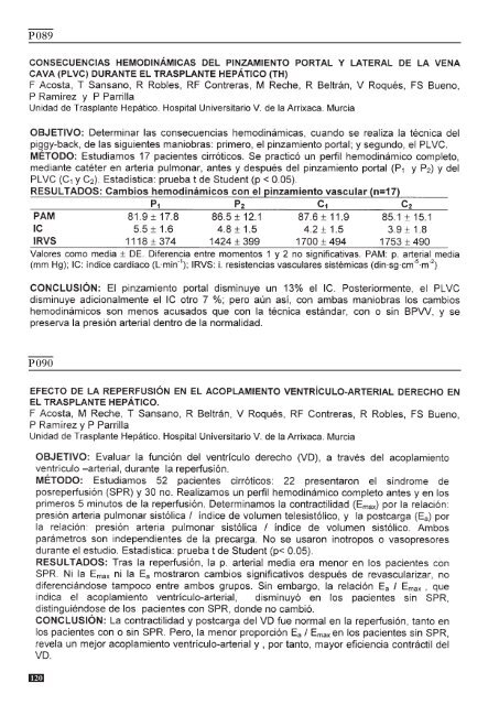 CONGRESO GRESO - Societat Catalana de Trasplantament