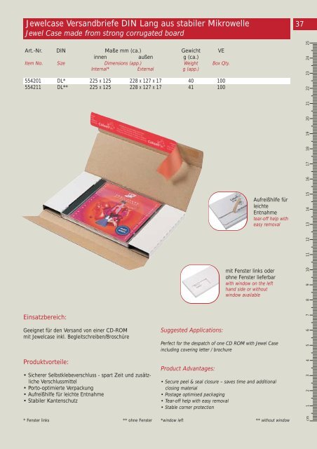 Retail Pocket Envelope Packs - Torgau-Kuvert GmbH & Co. KG