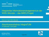 Titel der Präsentation Untertitel der Präsentation - Westfälische ...