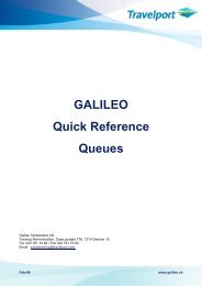 Galileo Quick Reference Queues 09