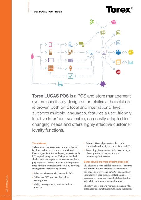 Torex LUCAS POS is a POS and store management system ...