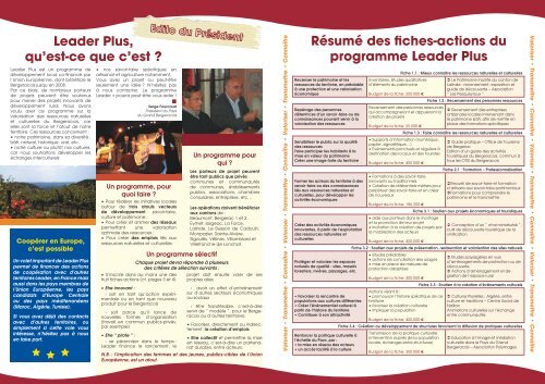Brochure 4 pages - Pays de Bergerac