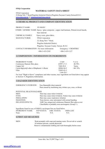 IT180A TC MSDS.pdf - Tapco Circuit Supply