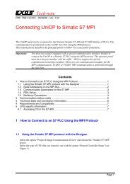 Sigma-II Series SGM*H/SGDH USER'S MANUAL - Esco Drives