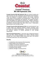 Coastal Premium MV AW Hydraulic Oils - Warren Oil Company, Inc.