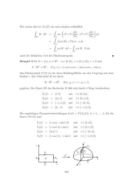 Analysis II fÃ¼r Mathematiker