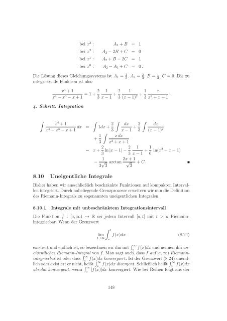 Analysis II fÃ¼r Mathematiker