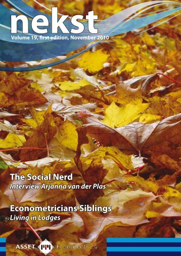 First edition (November 2010) - Asset | Econometrics