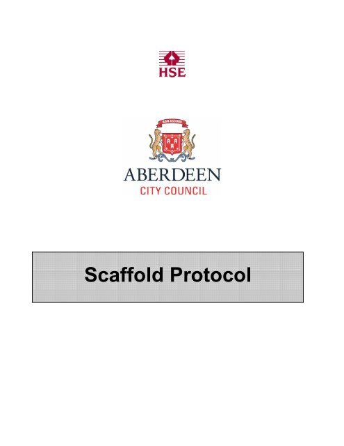 Scaffold Protocol - Aberdeen City Council