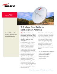 9.3 Meter Dual Reflector Earth Station Antenna