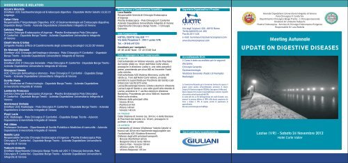 01 depl Gastro6 Verona.pdf - Azienda Ospedaliera Universitaria ...