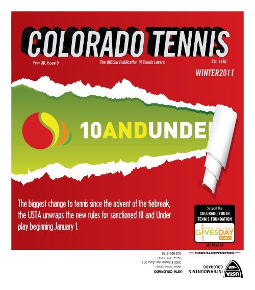 The biggest change to tennis since the advent - the Colorado Tennis ...