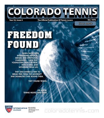 FREEDOM FOUND - the Colorado Tennis Association