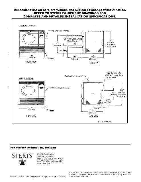 RELIANCE® 333 WASHER/DISINFECTOR - Steris