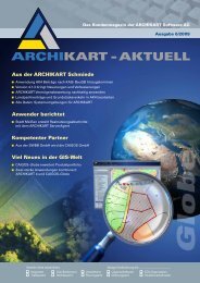 - aktuell - ARCHIKART Software AG