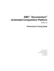 Performance Tuning Guide - EMC Community Network